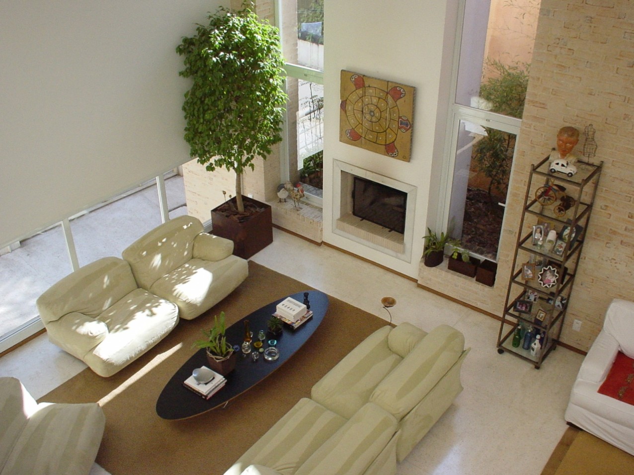 Residencial Alto da Boa Vista - Visão superior Sala de