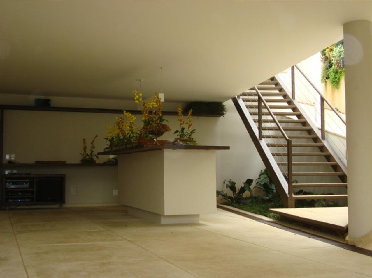 Obra residencial Alphaville - Garagem