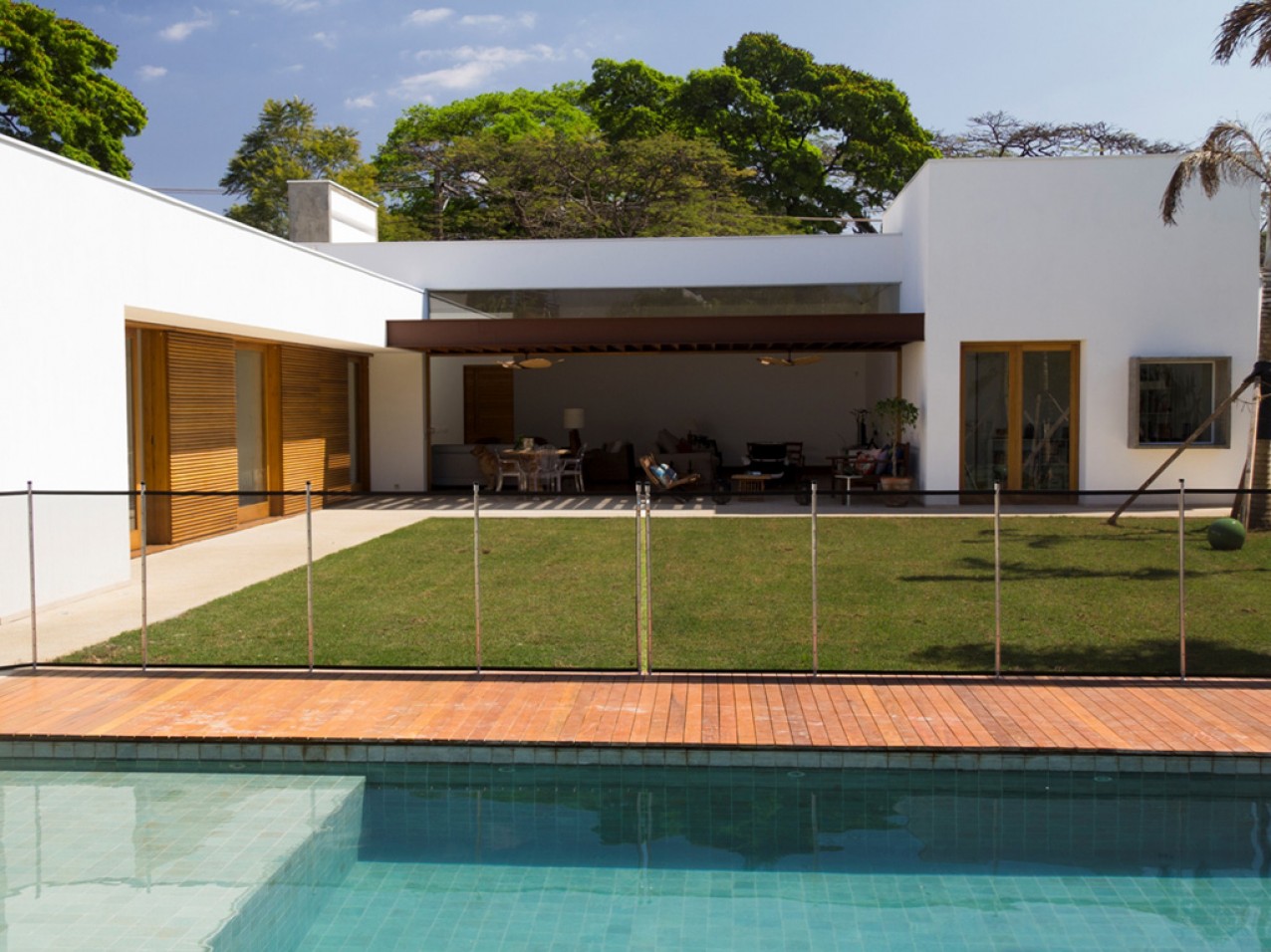 Obra residencial Pinheiros V - Quintal