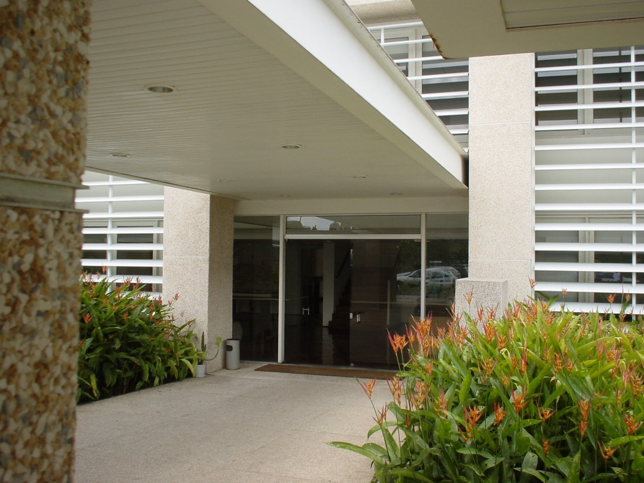 Obra industrial Durr do Brasil - Porta de entrada