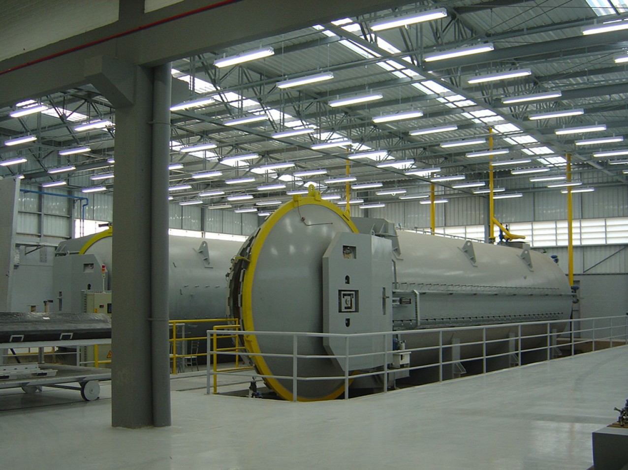 Obra industrial Alestis Aerospace - Fabrica de materiais compostos