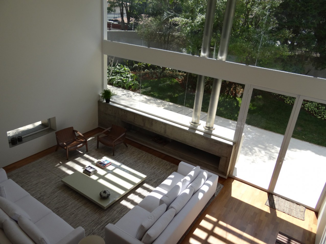 Obra residencial alto da Boa Vista IV - Sala de estar