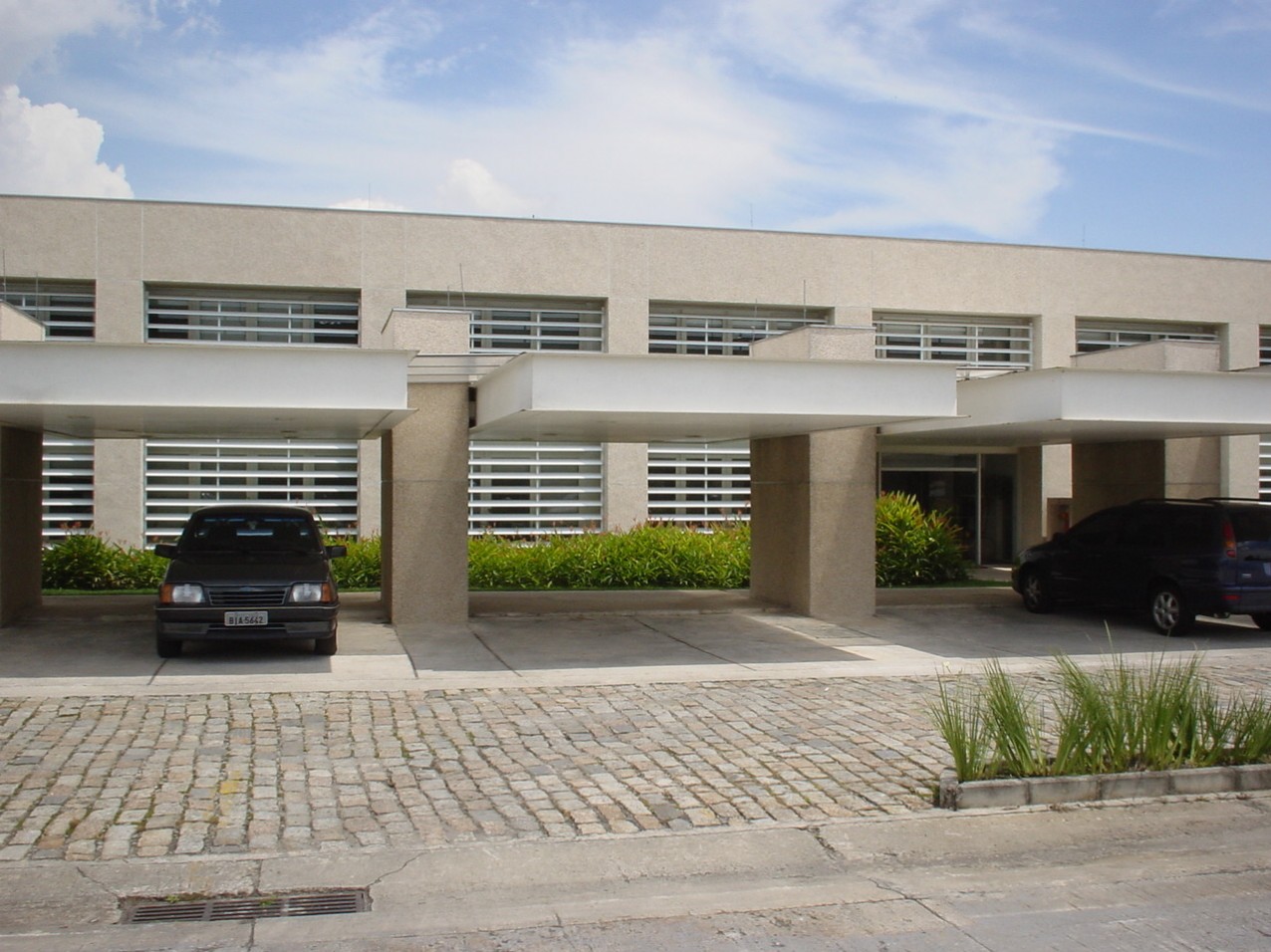 Obra industrial Durr do Brasil - Fachada