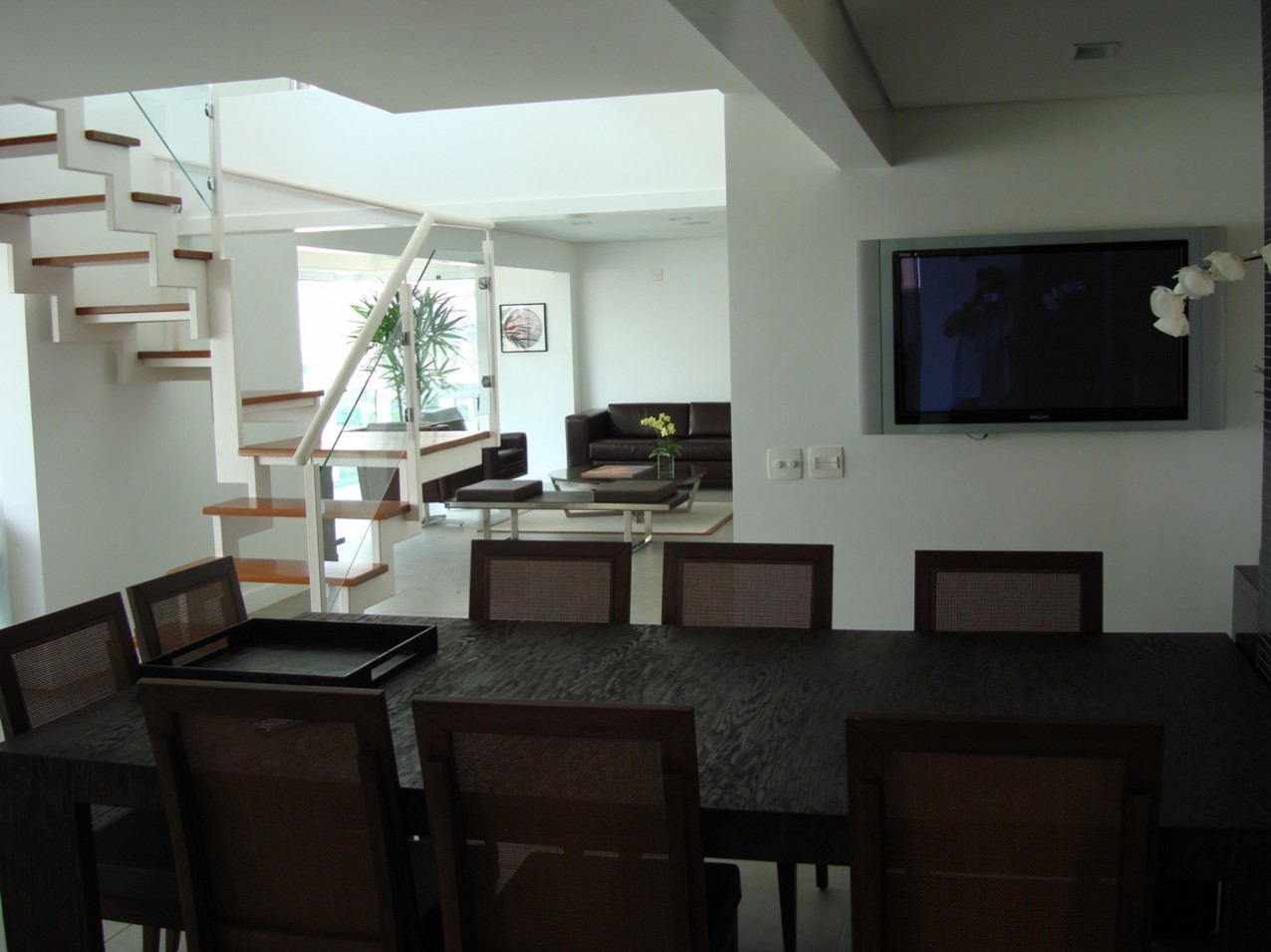 Obra residencial Real Parque III - Sala de jantar