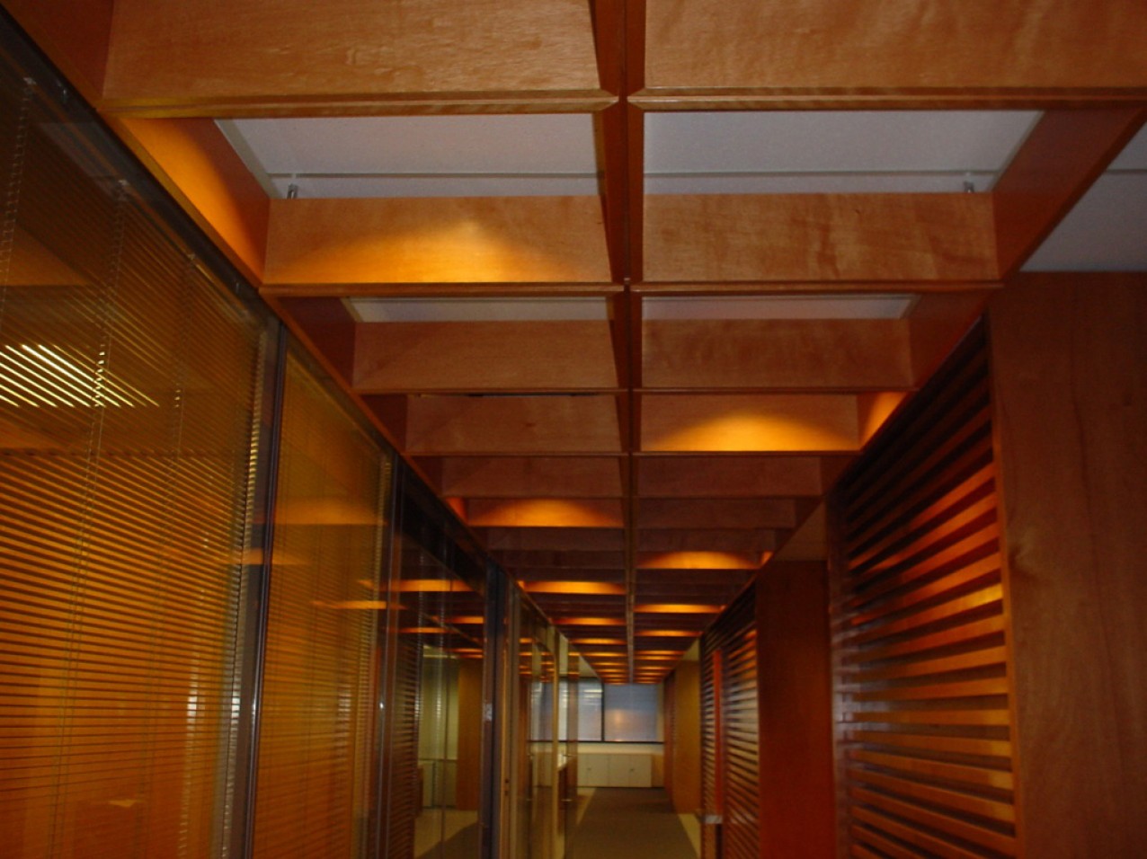 Obra corporativa Intercap - Iluminação