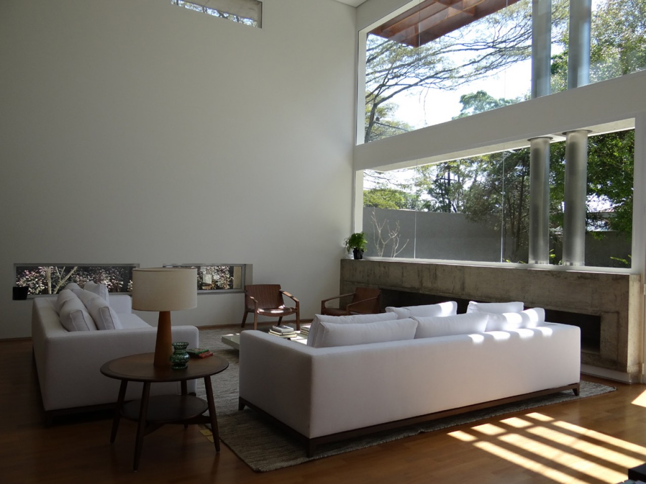 Obra residencial alto da Boa Vista IV - Sala de estar