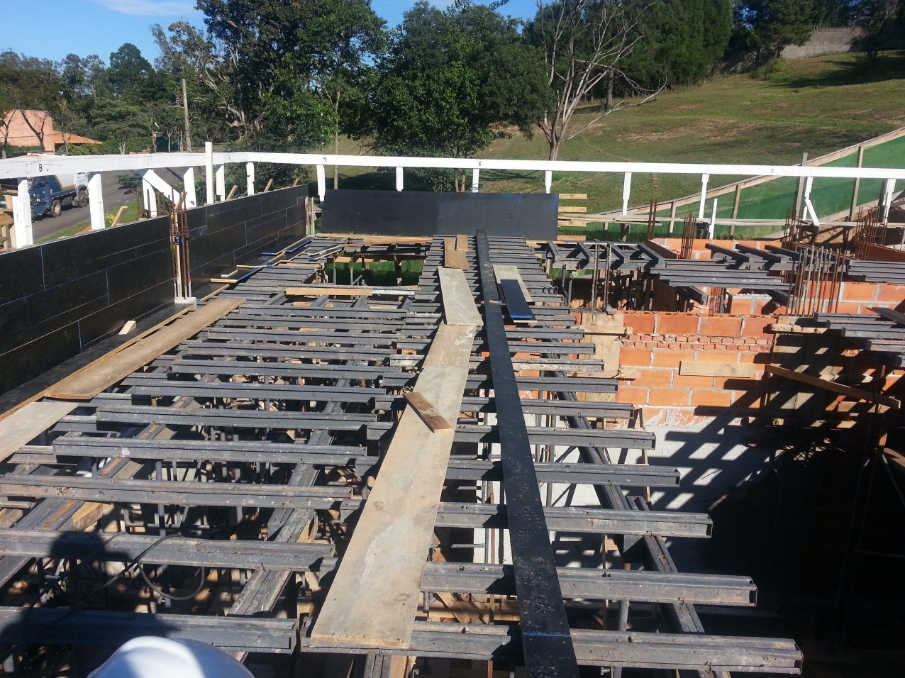 Obra em andamento - Terras de São José