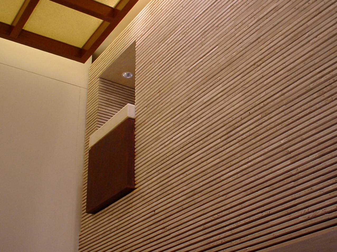 Obra comercial pedaco por pedaco - Detalhe parede