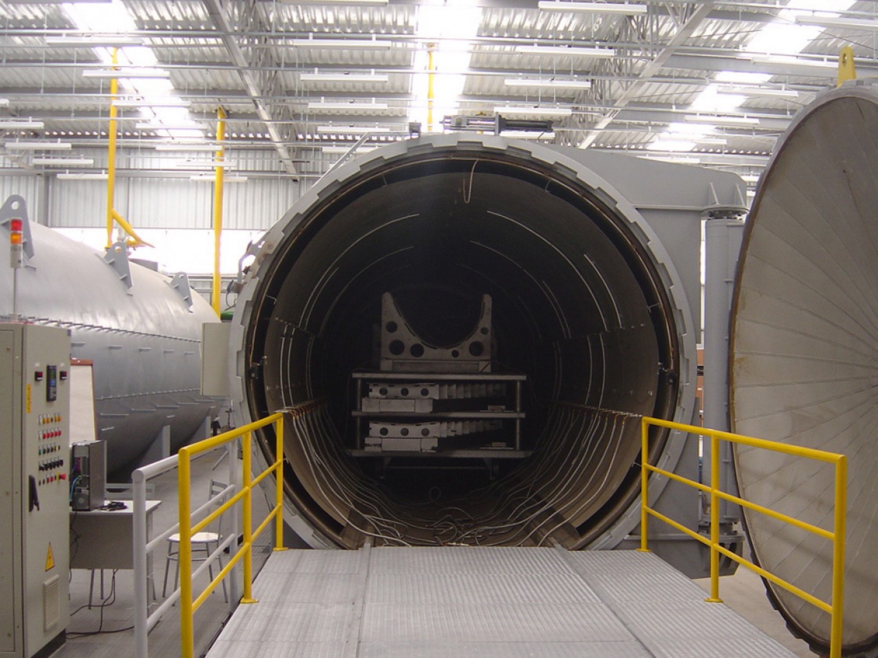 Obra industrial Alestis Aerospace - Fabrica de materiais compostos