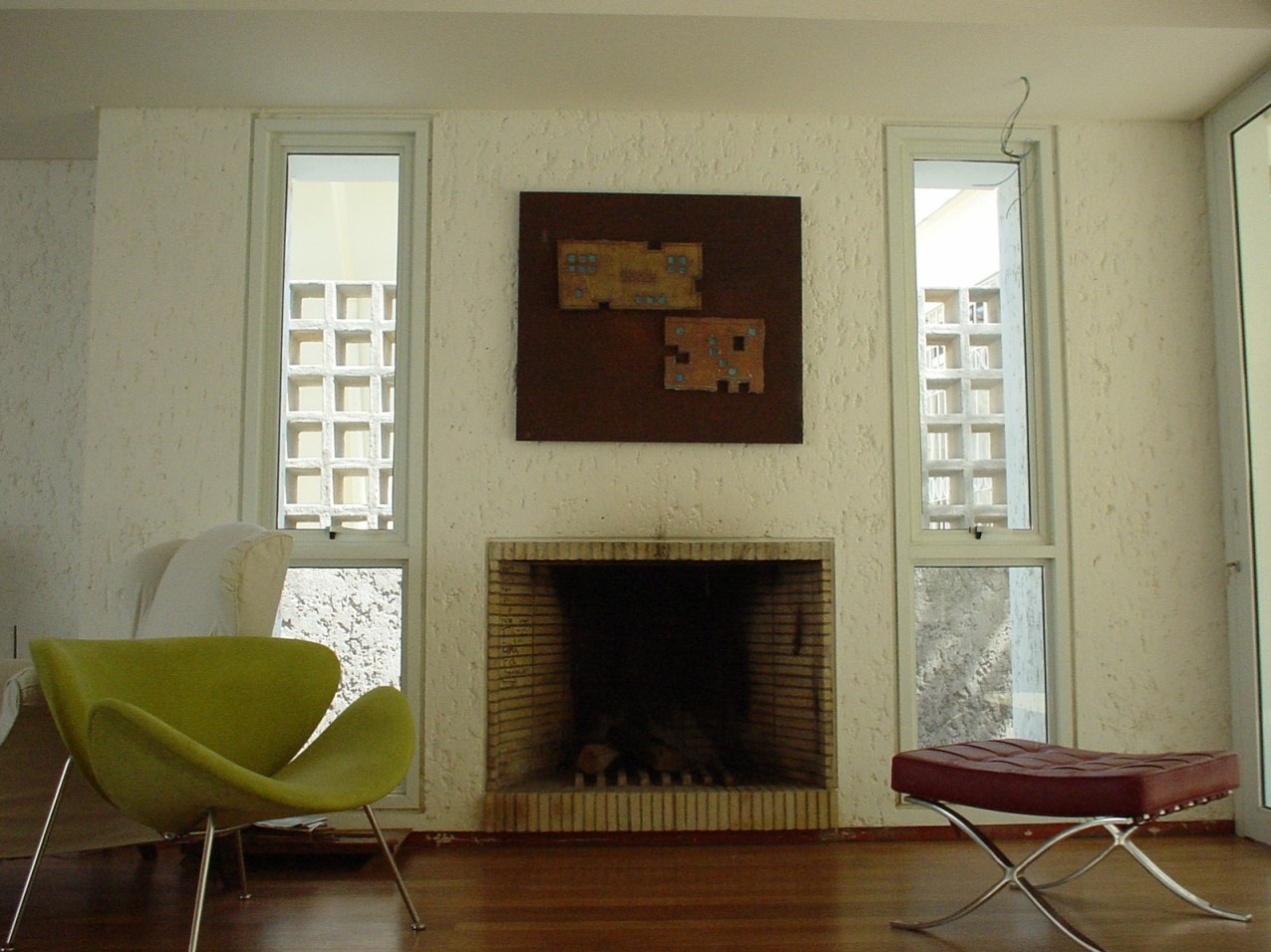 Obra residencial Vila Carmem - Lareira