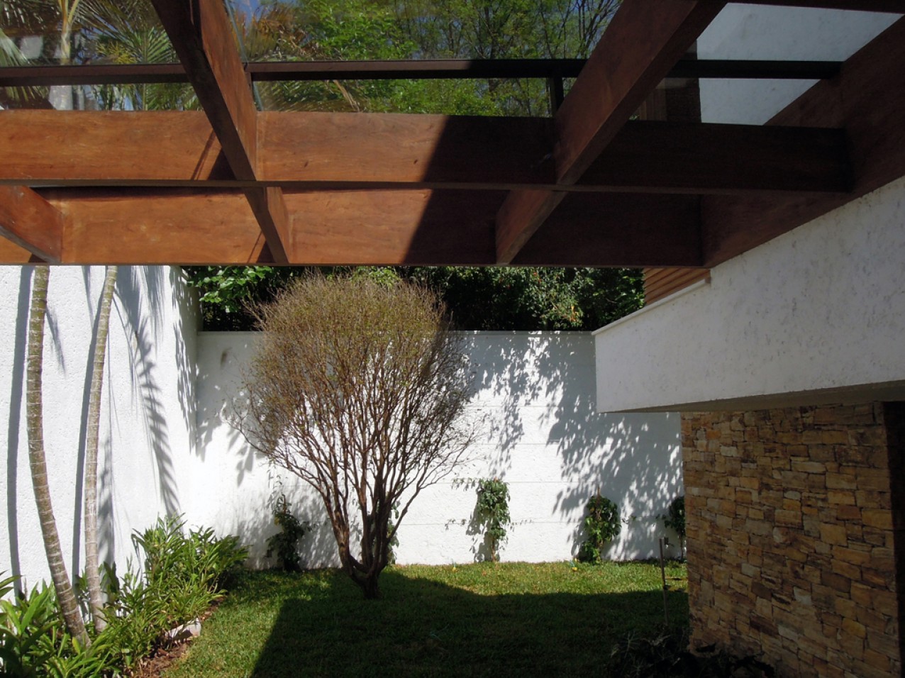 Obra residencial Morumbi V - Quintal