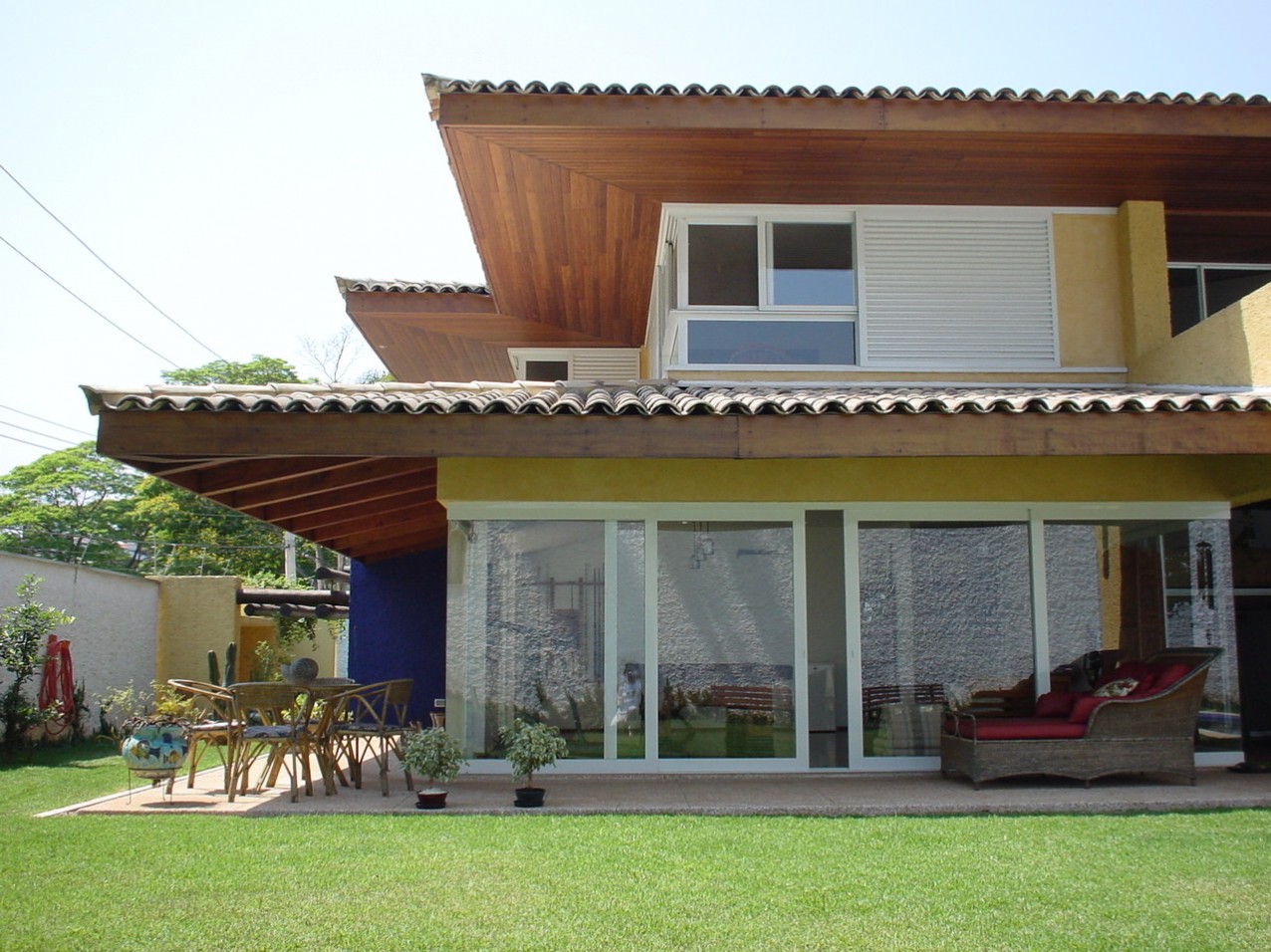 Obra residencial Morumbi I - Quintal