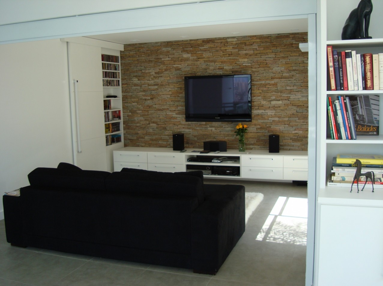 Obra residencial Real Parque III - Sala de estar