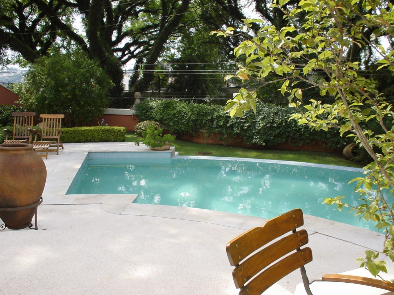Obra residencial Morumbi II - Piscina